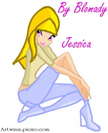 Jessica. Арт самый первый практически мой