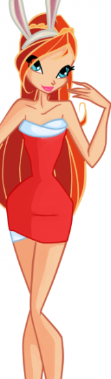 Блум в новогоднем стиле