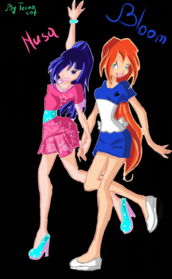 Муза и Блум : )