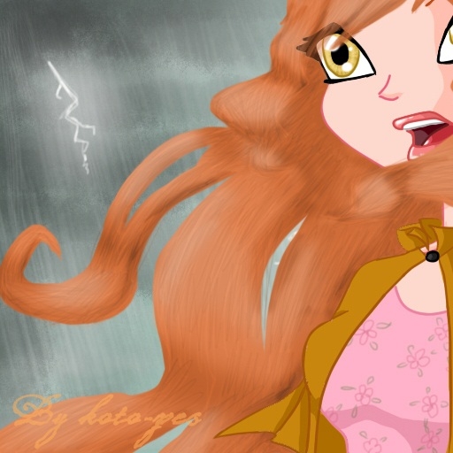 Вафер под дождём by koto-pes