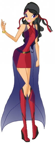 Манекен by fantazyme, арт by Lai B. Кейт в бальном платье