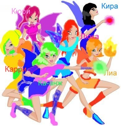 КА-анж и её команда