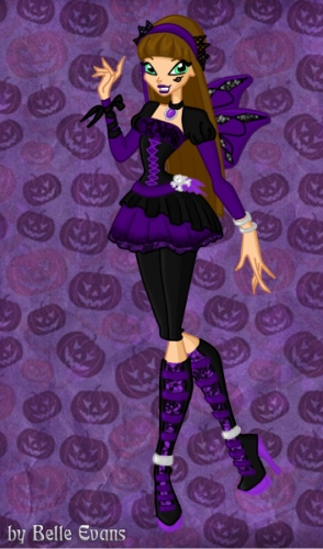 Бэлька в стиле Hallowinx