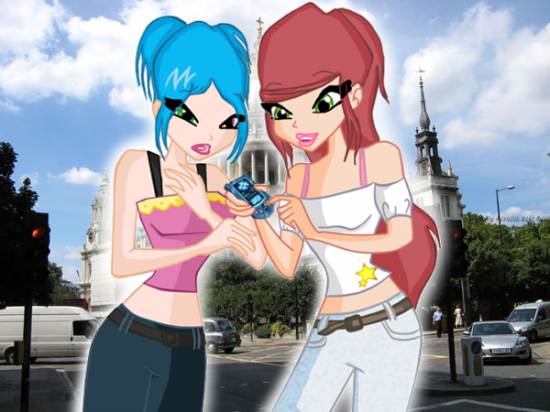 Amelia and Mery.By Aelita
