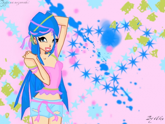 Рокси в позитивном костюмчике