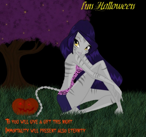 Наряд чеширского кота на Хэлоуин