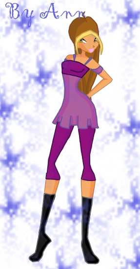 Фло ужасно получилась))