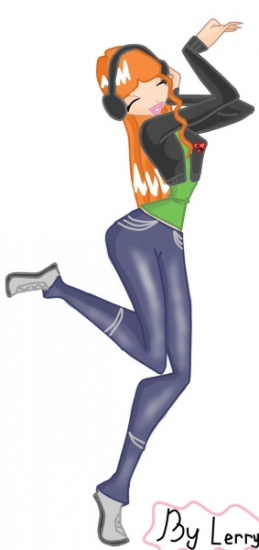 Лерри в повседневной одежде