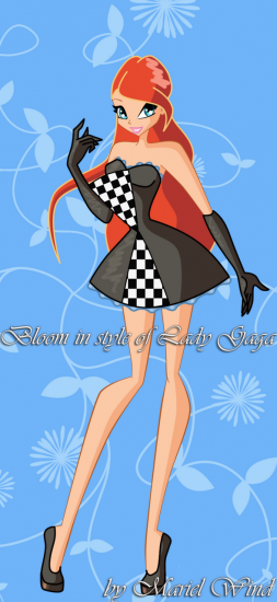 Bloom in style of Lady Gaga