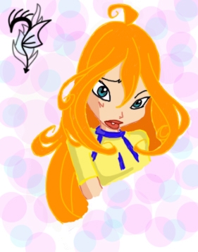 Блум,обработка рисунка)