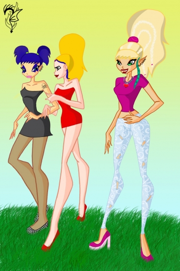 Дженарда,марклин и Эрлэй