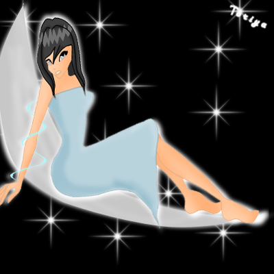 Девушка-звезда.