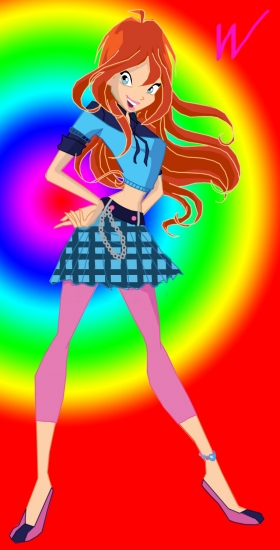 Блум в стиле рок