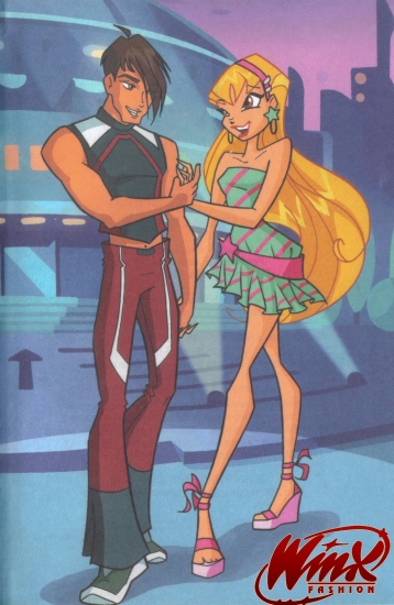 Стелла и Брендон, илюстрация из книги