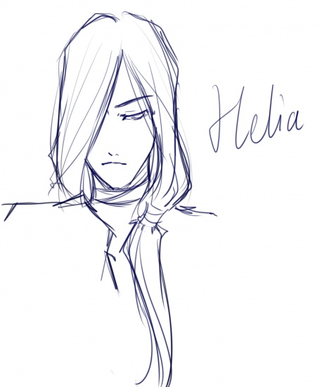 Хелия, потрясающий рисунок