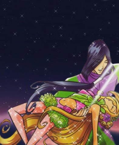 Флора и Хелия на льду