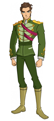 Торен в парадном костюме палладинов