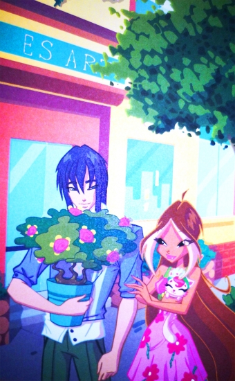 Флора,Коко и Хелия, картинка  из новой книги