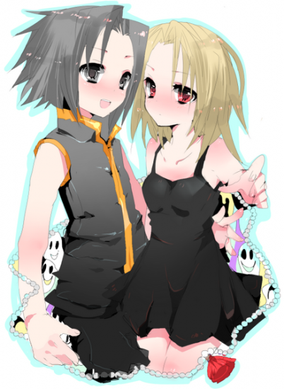 Йо и Анна, интересная нарисовка