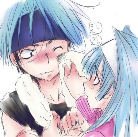 Пилика ухаживает за Хорохоро