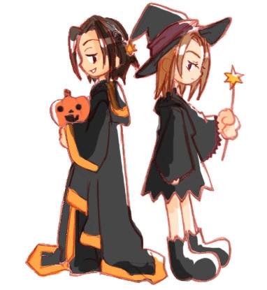 Йо и Анна Хэллоуин