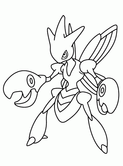 Pokemon раскраски