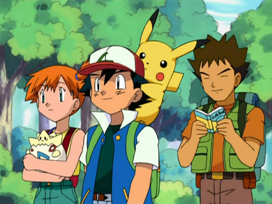 Кадры из аниме Покемон, Оригинальный сериал