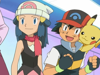 Кадры из аниме Pokemon: Diamond and Pearl
