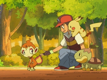 Кадры из аниме Pokemon: Diamond and Pearl
