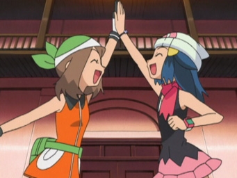 Кадры из аниме Pokemon: Diamond and Pearl