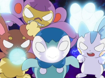 Кадры из аниме Pokemon: Diamond and Pearl