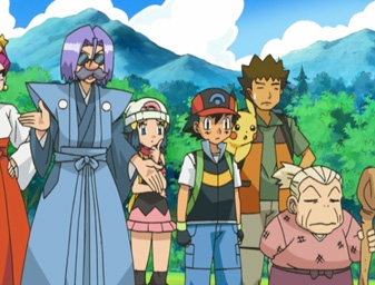 Кадры из аниме Pokemon: Diamond and Pearl