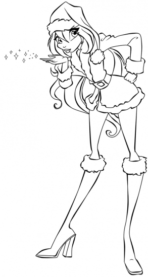 Новогодняя Блум