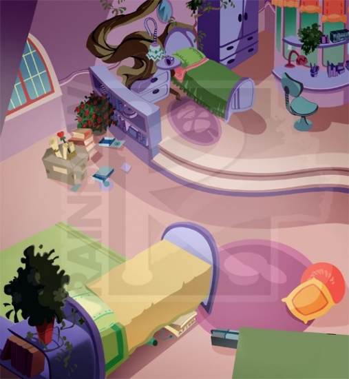 Комната Флоры и Блум