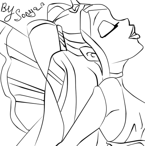 раскраска Стелла