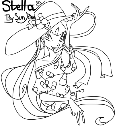 Stella coloring By SunRise