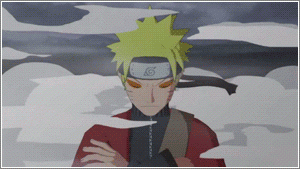 Анимация Наруто: режим отшельника