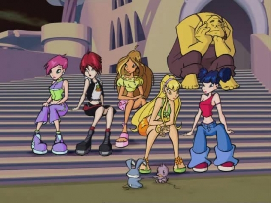 Винкс  и другие .1 сезон