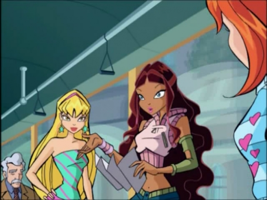 Винкс изучают Гардению.3 сезон