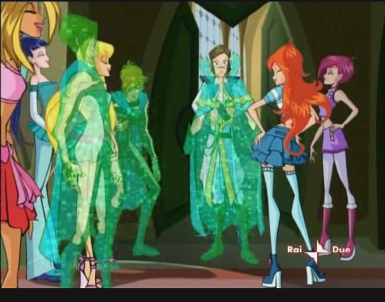 Винкс смеются над гризельдой.3 сезон