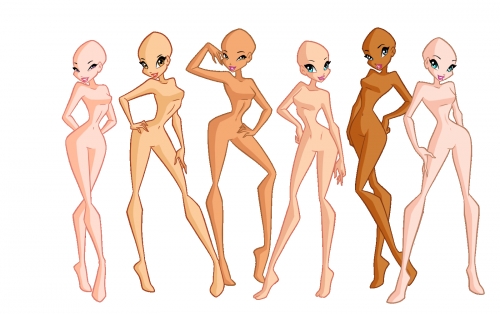 Манекен Винкс - 6 персонажей