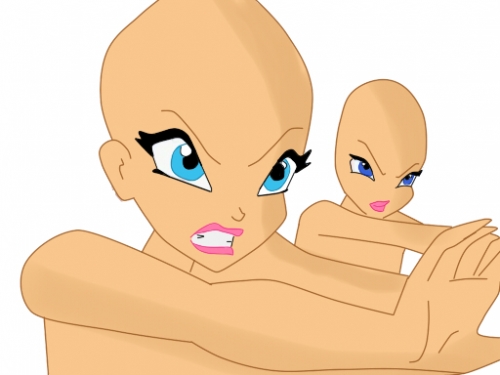 Шаблоны и манекены Винкс 403