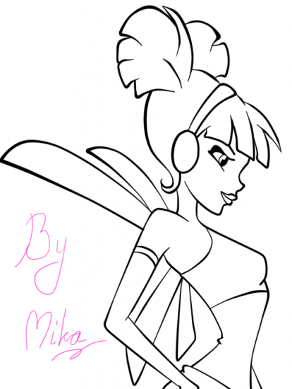 Раскраска Музы 1 сезон