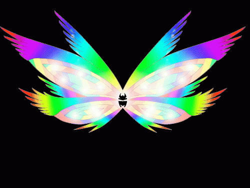Анимированные крылья