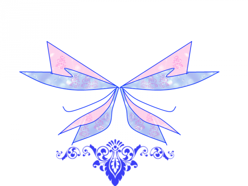 Фанарт крыльев и аксессуаров в стиле Винкс 265