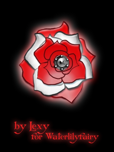 Заказ. Амулет феи красных и белых роз