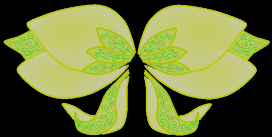 Крылья - листочки