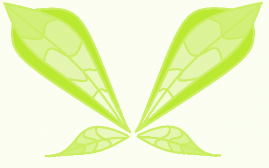 Крылья-листочки