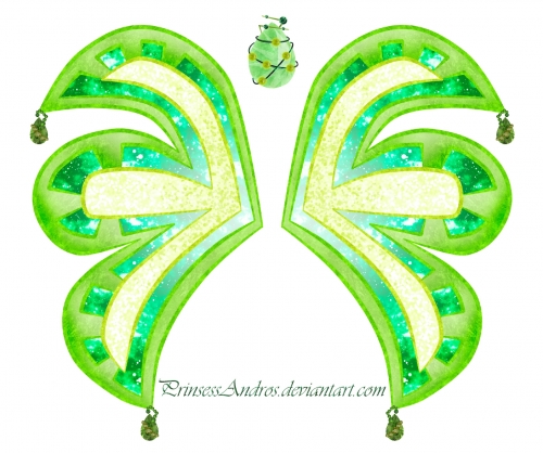 Крылья энчантикса и волшебная пыльца Хеми