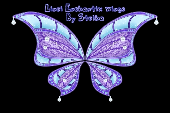 Крылья энчантикс Лины 2 версия